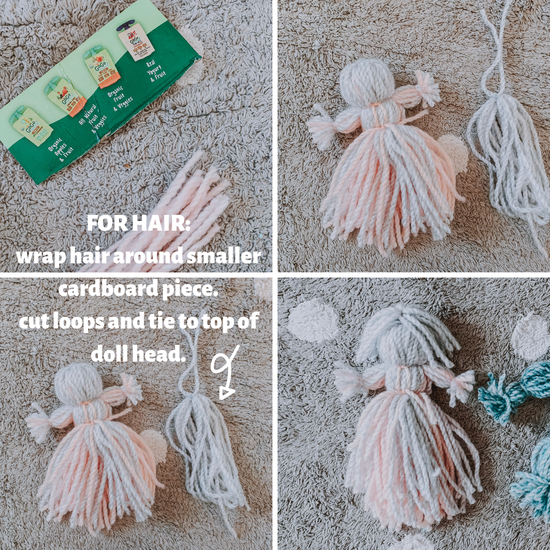 Yarn Dolls Tutorial At Home With Natalie