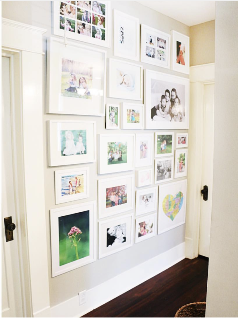 Our Hallway Gallery Wall – At Home With Natalie