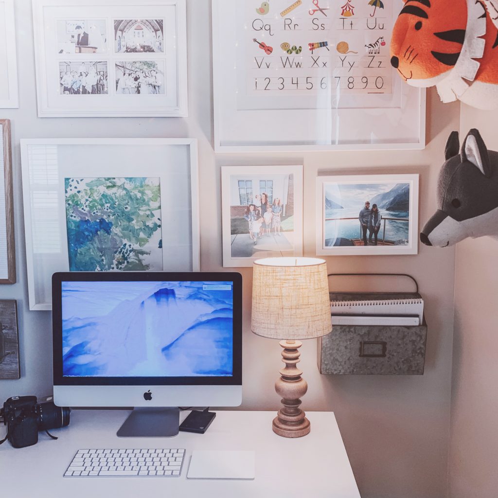 Room Tour: Our Playroom + Corner Office – At Home With Natalie