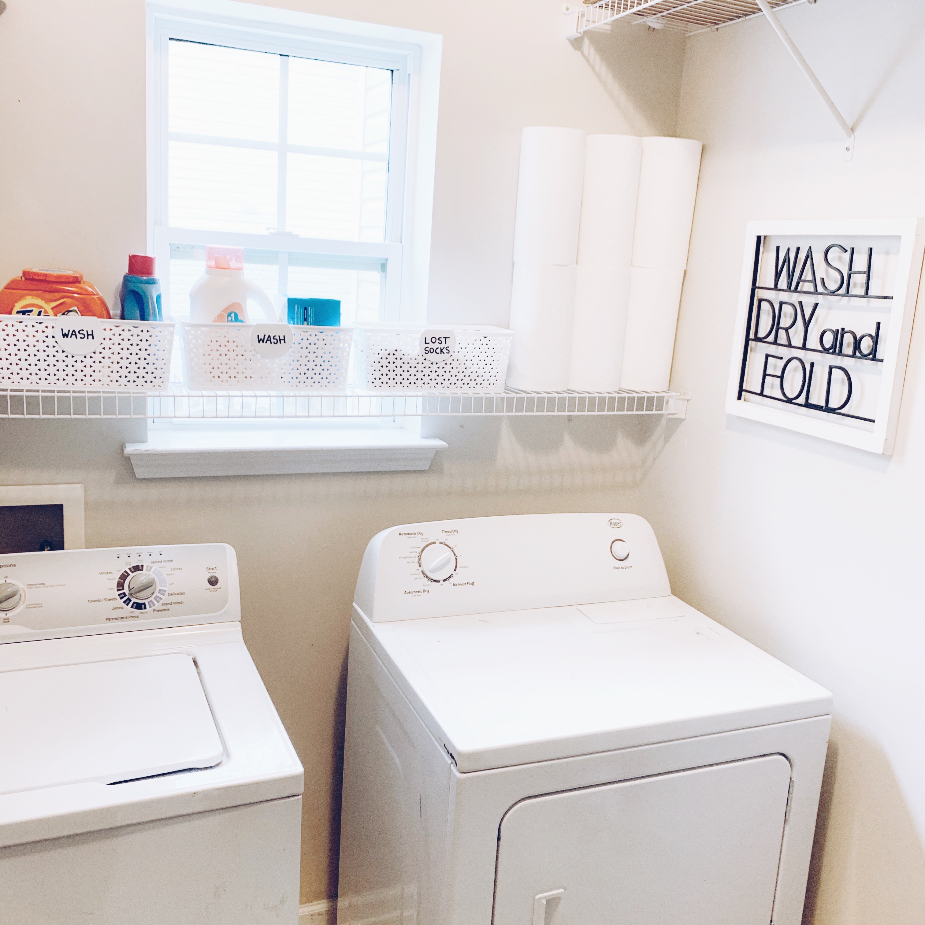 Basic Laundry Room Organization – At Home With Natalie