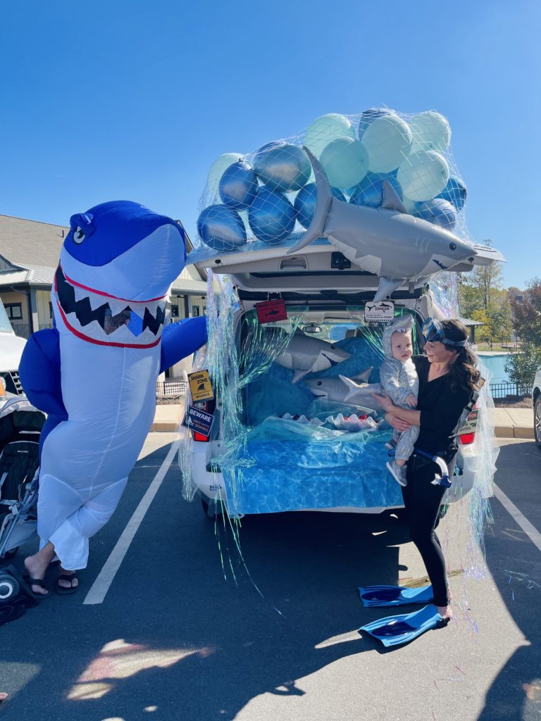 Trunk or Treat – Shark Theme! – At Home With Natalie